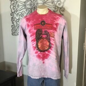 Vintage 90s Budweiser Frank and Louies Lounge Top